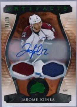 Jarome Iginla [Autograph Material Emerald] #169