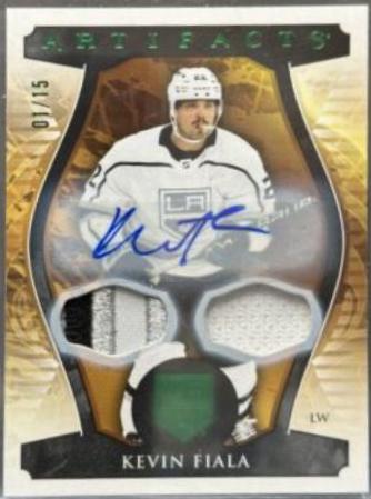 Kevin Fiala [Autograph Material Emerald] #112