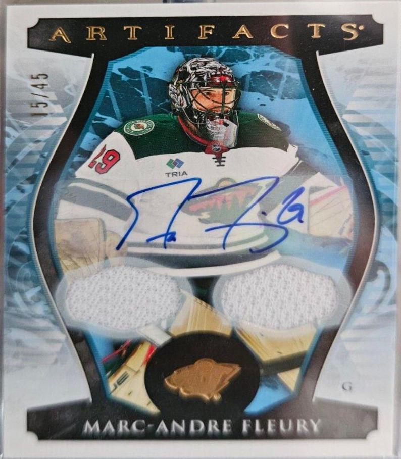 Marc Andre Fleury [Autograph Material Gold] #155