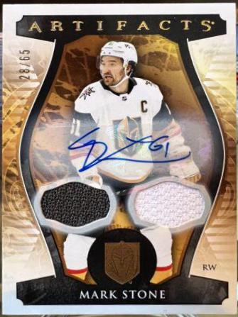 Mark Stone [Autograph Material Gold] #113