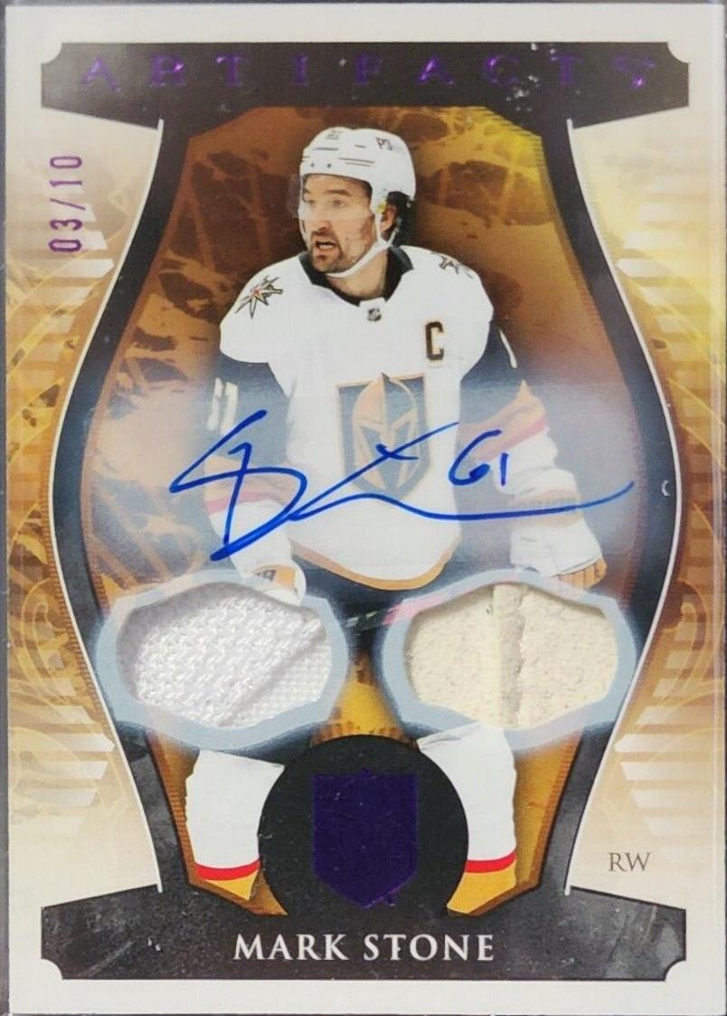 Mark Stone [Autograph Material Purple] #113