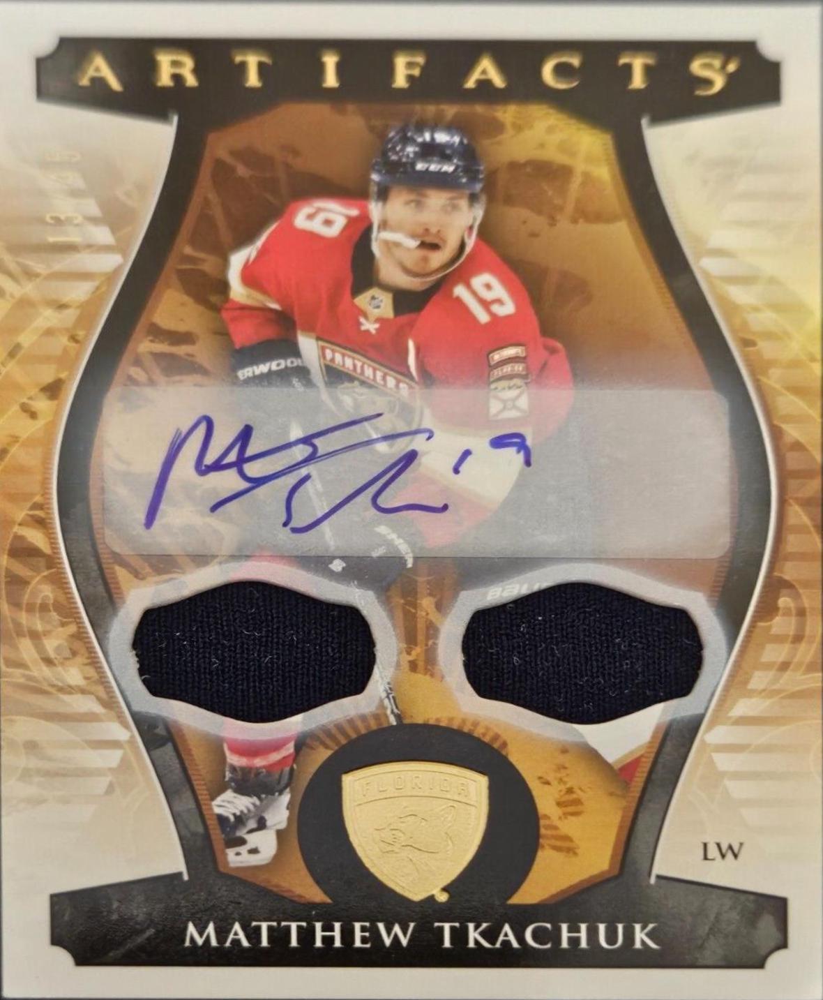 Matthew Tkachuk [Autograph Material Gold] #107