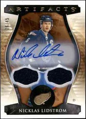 Nicklas Lidstrom [Autograph Material Gold] #170