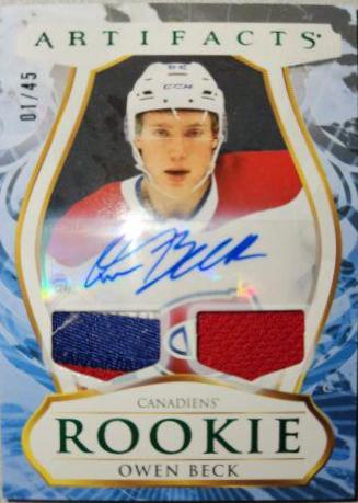 Owen Beck [Autograph Material Emerald] #198