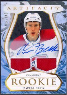 Owen Beck [Autograph Material Gold] #198