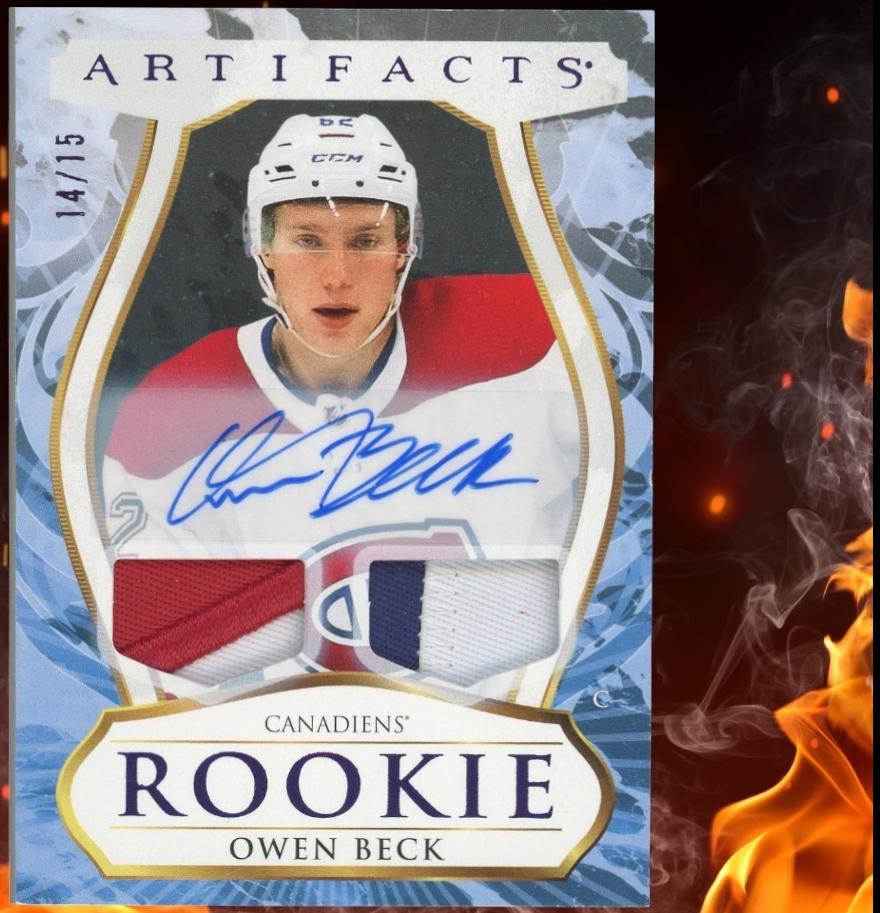 Owen Beck [Autograph Material Purple] #198