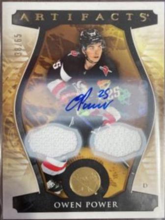Owen Power [Autograph Material Gold] #111