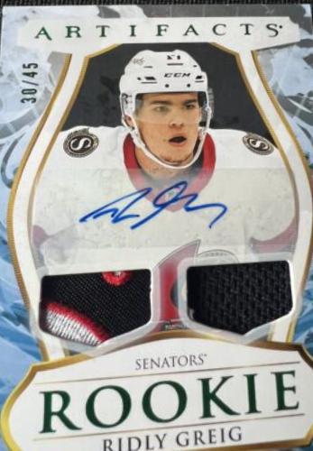 Ridly Greig [Autograph Material Emerald] #190