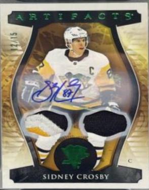 Sidney Crosby [Autograph Material Emerald] #128