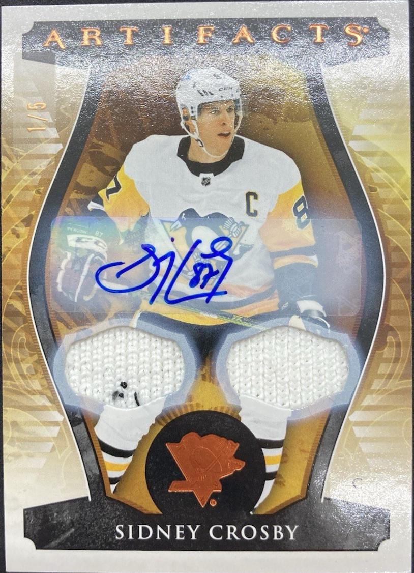 Sidney Crosby [Autograph Material Orange] #128