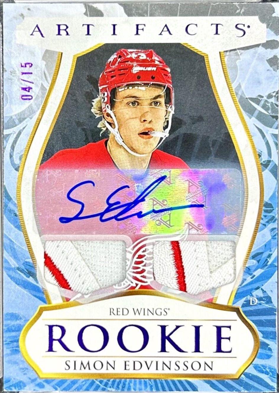 Simon Edvinsson [Autograph Material Purple] #187