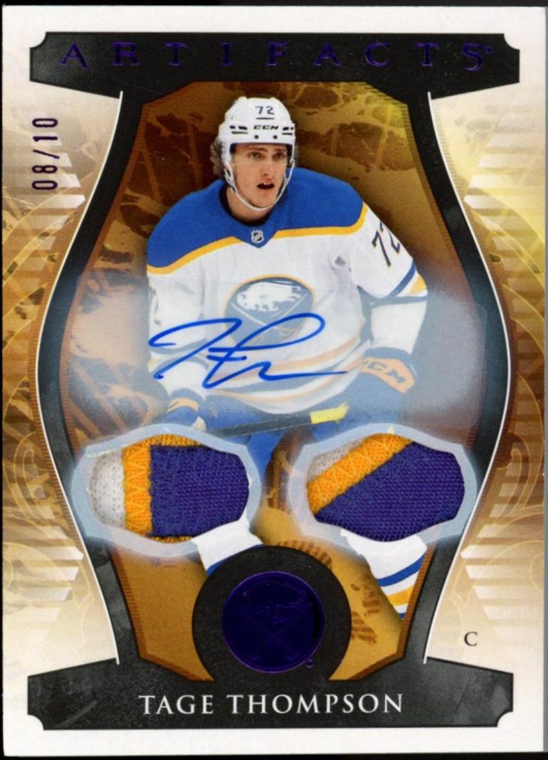 Tage Thompson [Autograph Material Purple] #102