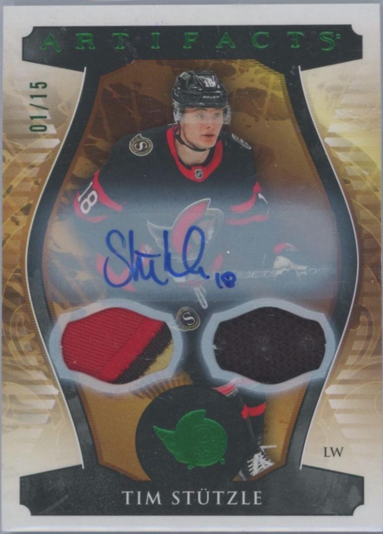 Tim Stutzle [Autograph Material Emerald] #132