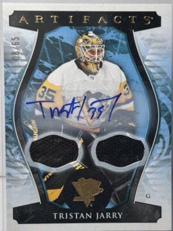 Tristan Jarry [Autograph Material Emerald] #140