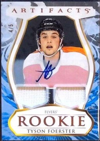 Tyson Foerster [Autograph Material Orange] #194
