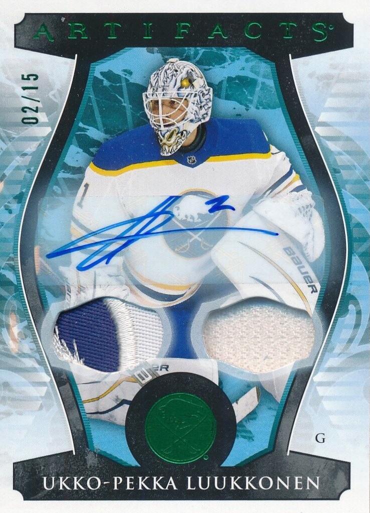 Ukko Pekka Luukkonen [Autograph Material Emerald] #150