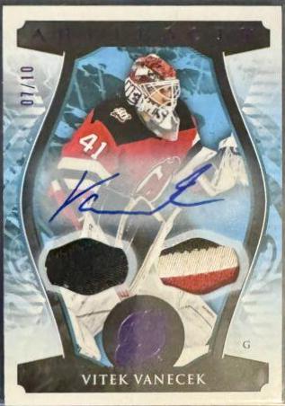 Vitek Vanecek [Autograph Material Purple] #143