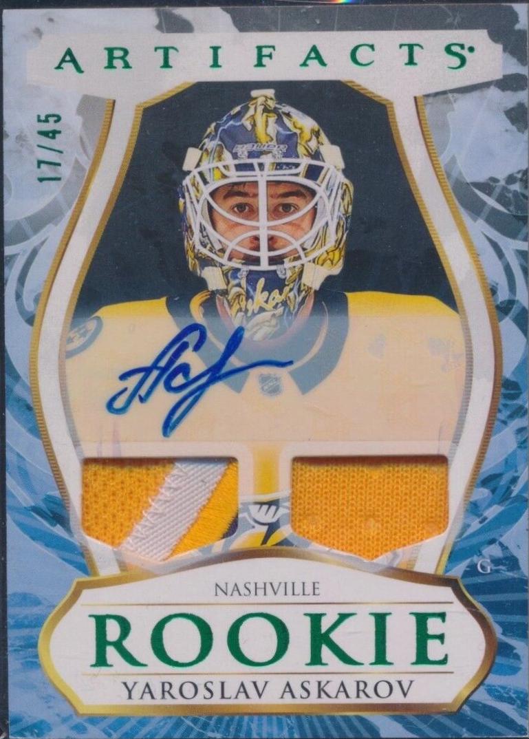 Yaroslav Askarov [Autograph Material Emerald] #183