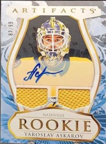Yaroslav Askarov [Autograph Material Gold] #183