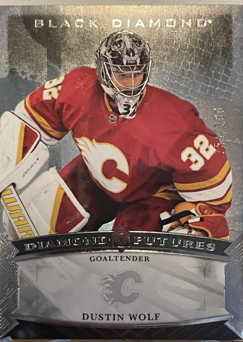 Dustin Wolf [Purple Diamond Relic] #BDF-DW