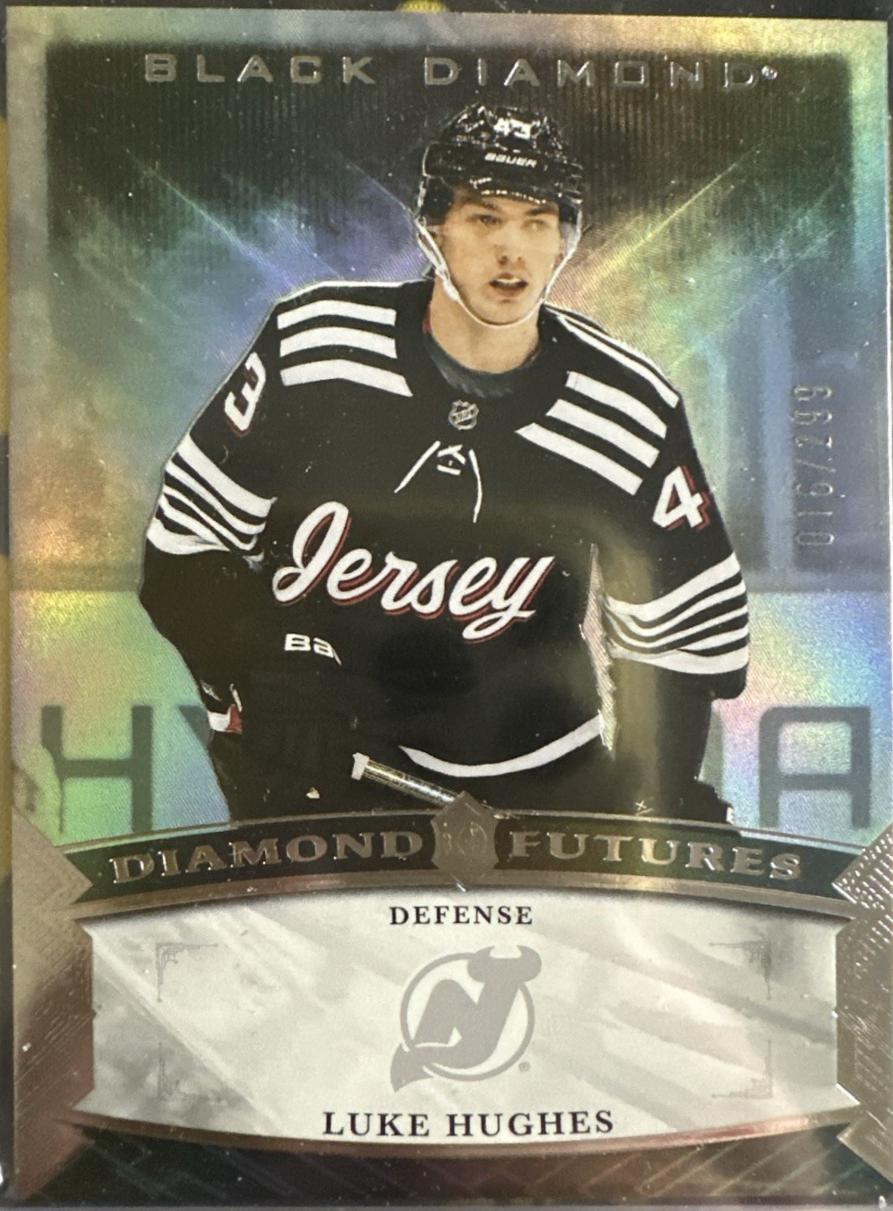 Luke Hughes [Purple Diamond Relic] #BDF-LH