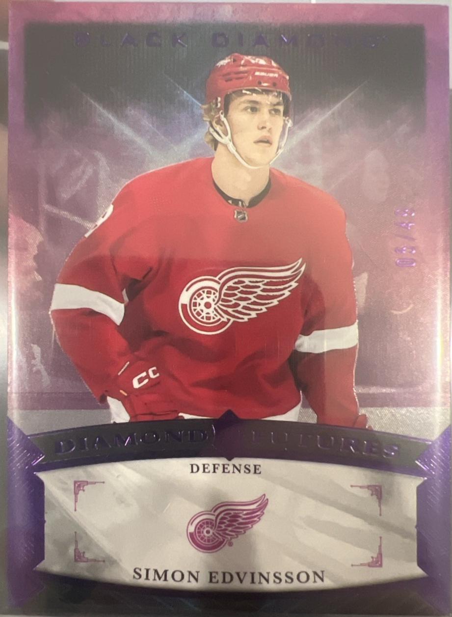 Simon Edvinsson [Purple Diamond Relic] #BDF-SE