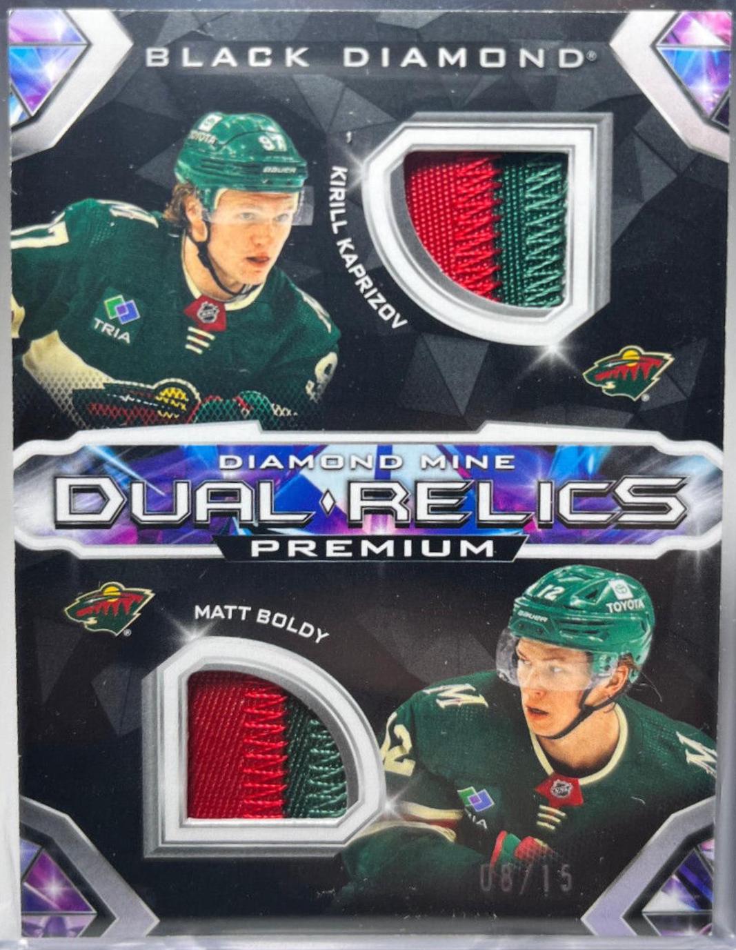 Kirill Kaprizov / Matt Boldy [Premium Relic] #DMDR-BK