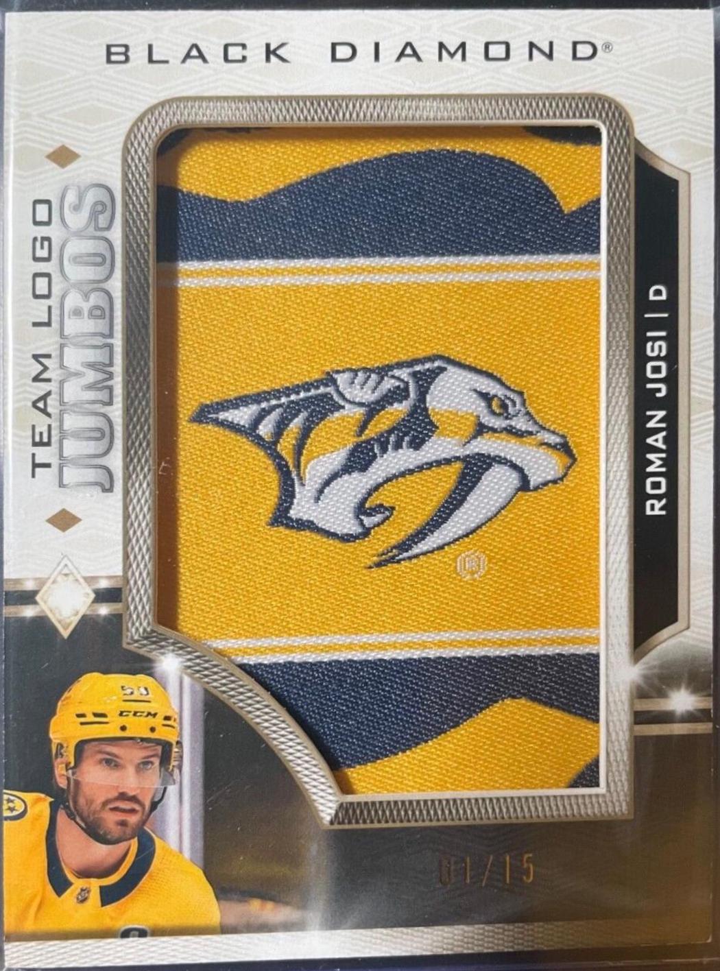 Roman Josi [Alternate Logo Gold] #TL-RJ