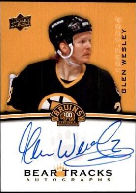Glen Wesley #BT-GW