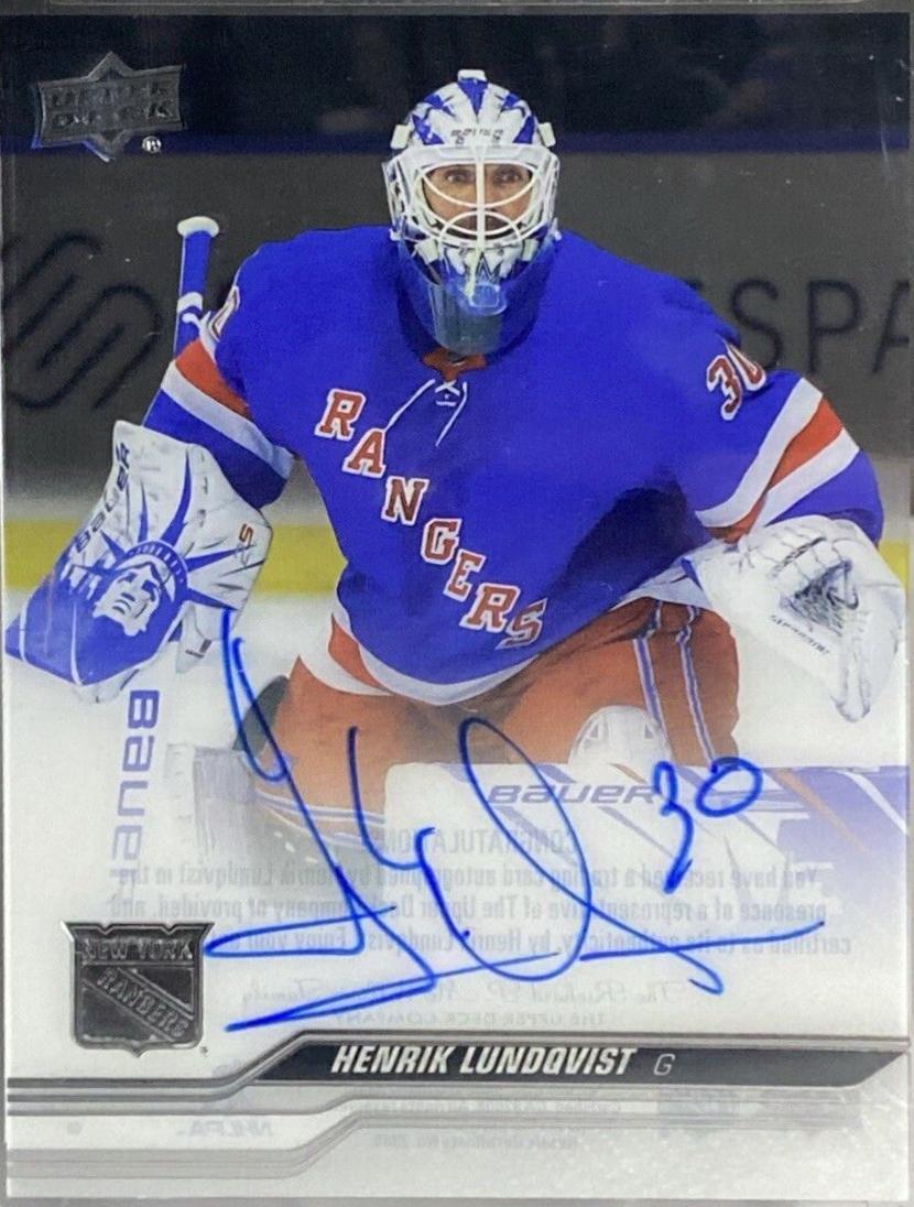 Henrik Lundqvist #CC-HL