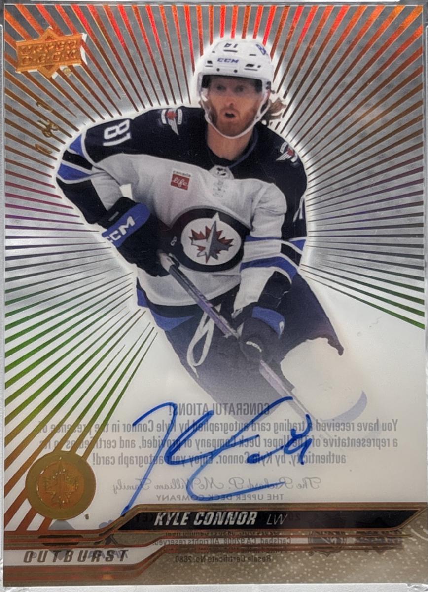 Kyle Connor [Outburst Gold] #CC-KC