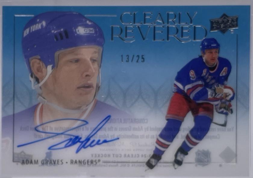 Adam Graves [Blue] #CR-AG