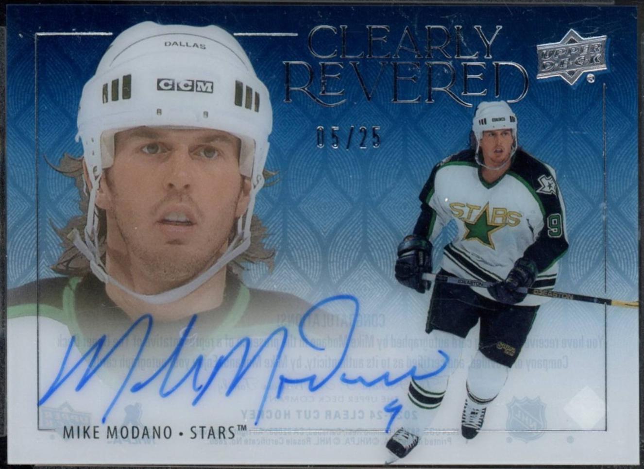 Mike Modano [Blue] #CR-MM