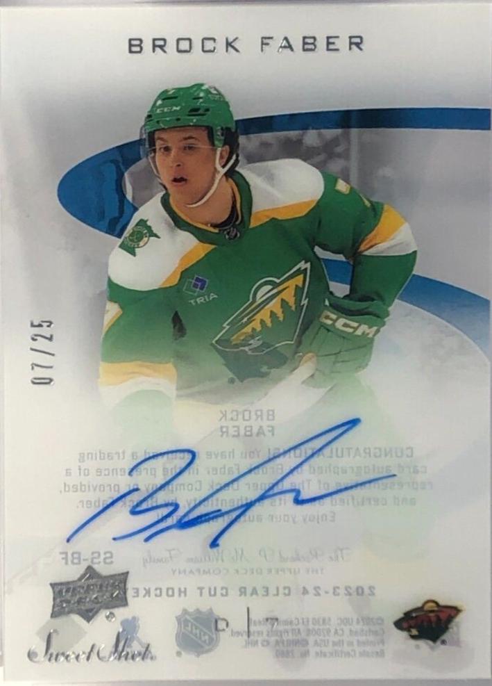 Brock Faber [Blue] #SS-BF