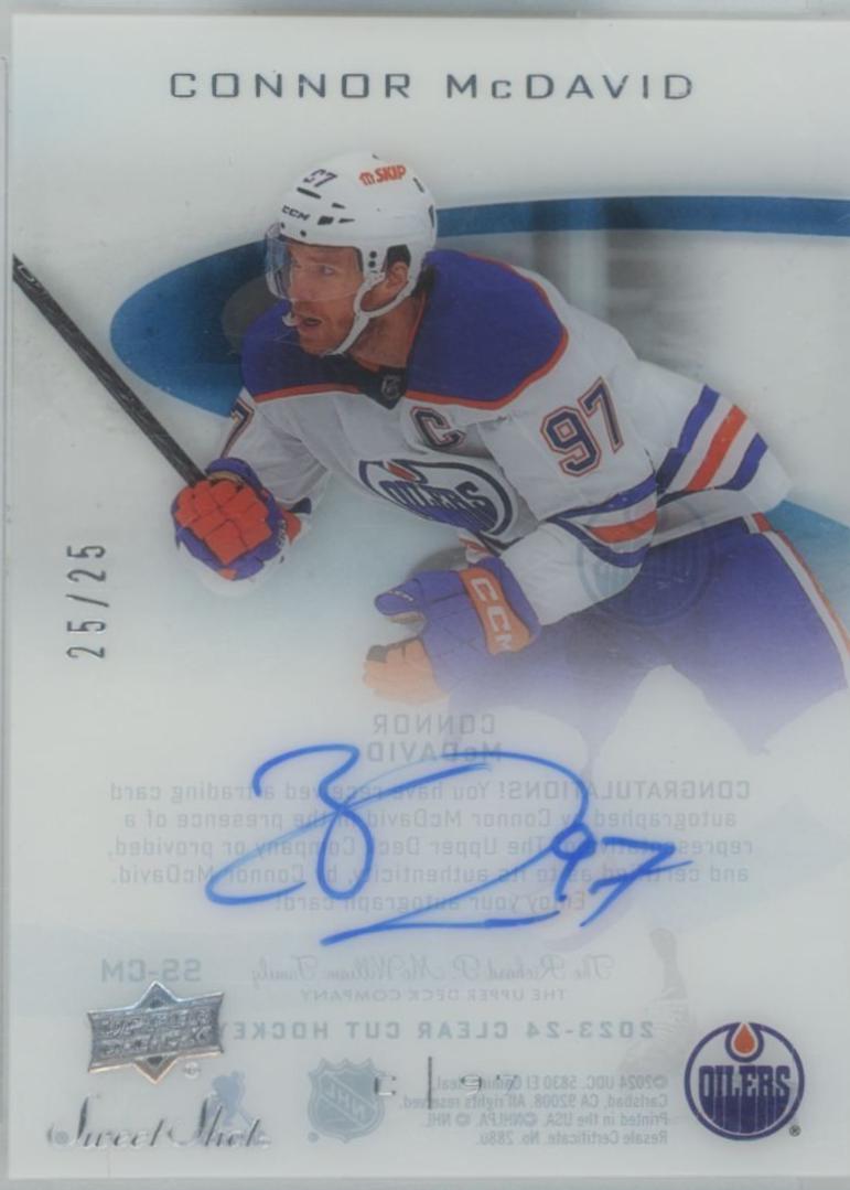 Connor McDavid [Blue] #SS-CM