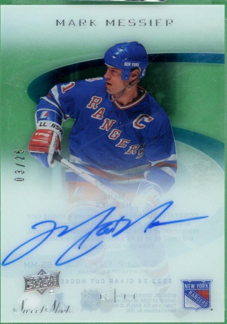 Mark Messier [Blue] #SS-MM