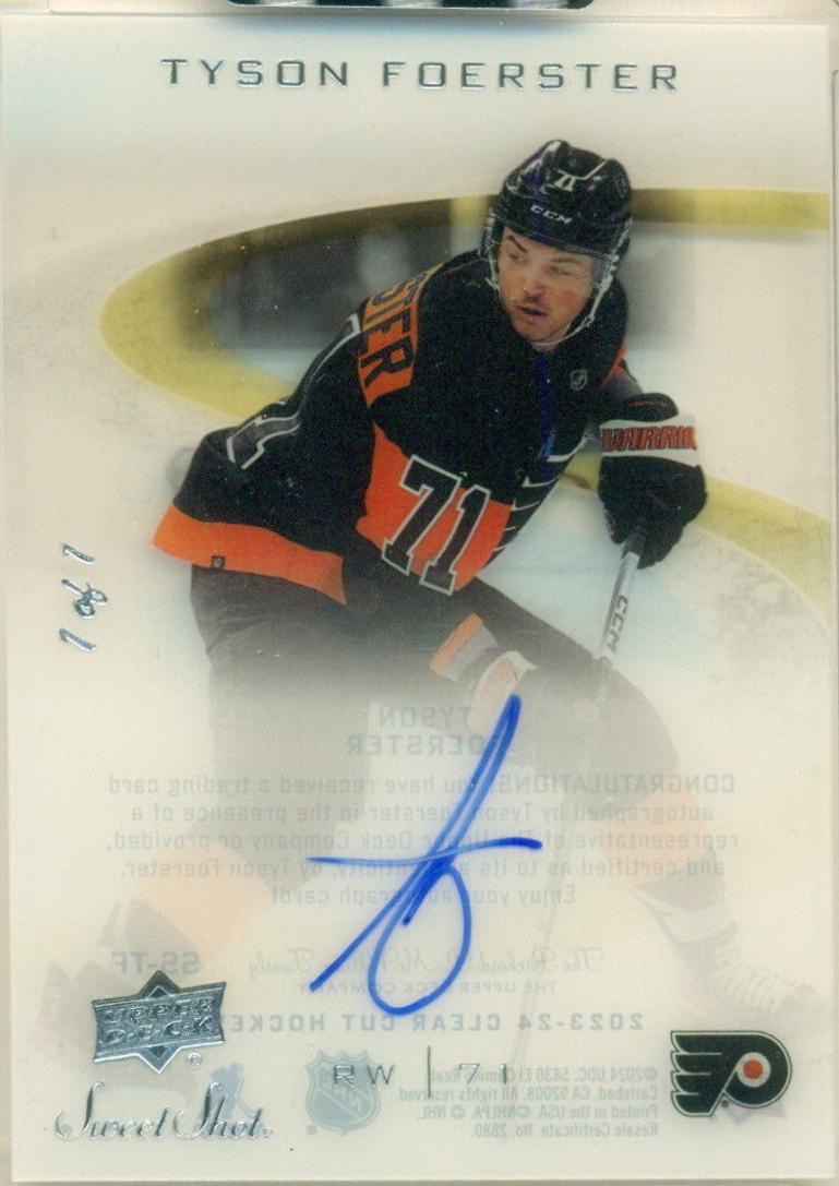 Tyson Foerster [Gold] #SS-TF