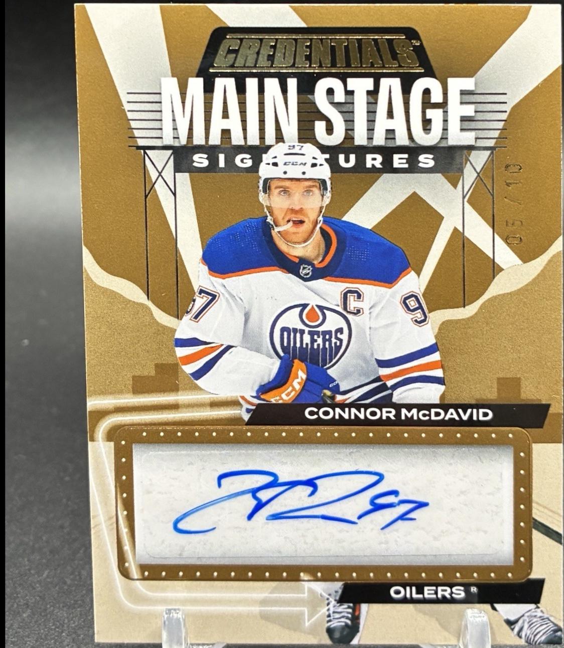 Connor McDavid [Gold] #MS-CM