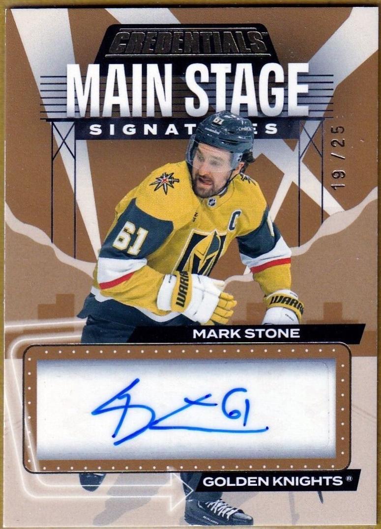 Mark Stone [Gold] #MS-MS