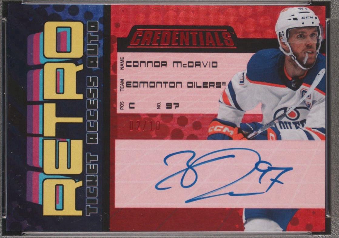 Connor McDavid [Red] #RTAA-CM