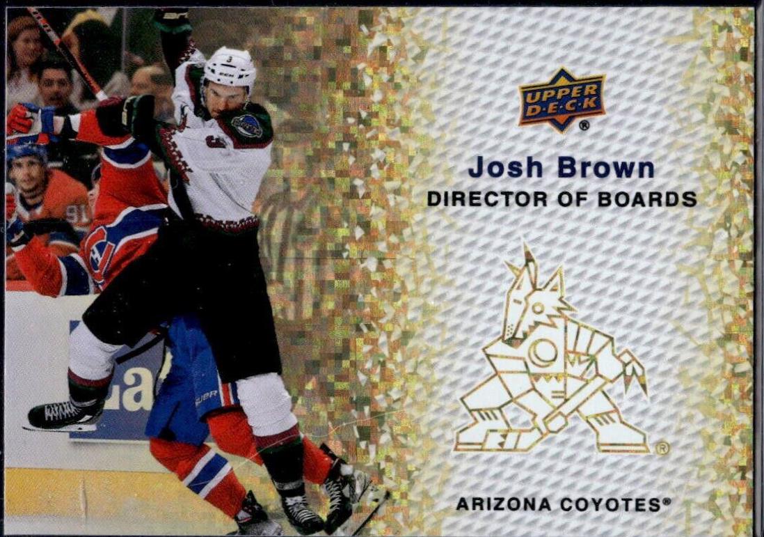 Josh Brown [Gold Sparkle] #DB-14