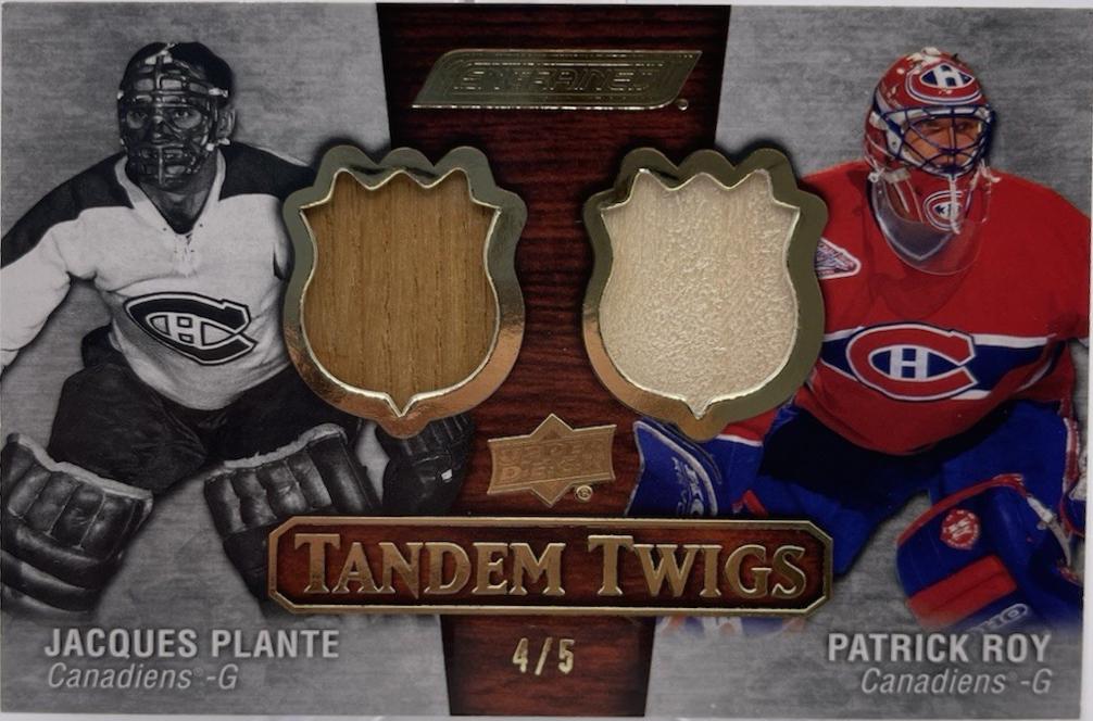 Jacques Plante / Patrick Roy #TT-RP