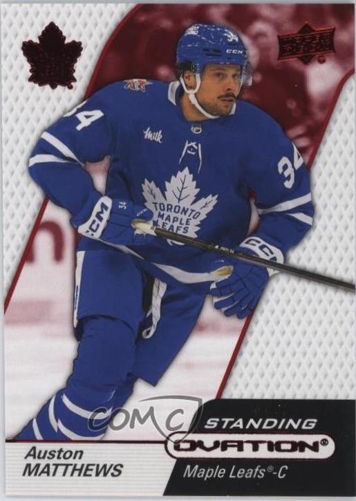 Auston Matthews [Standing Ovation Red] #37