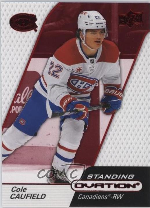 Cole Caufield [Standing Ovation Red] #42