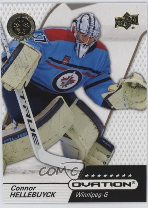 Connor Hellebuyck [Gold Foil] #59