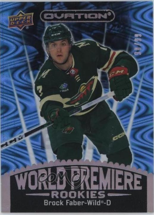 Brock Faber [Blue] #WP-10