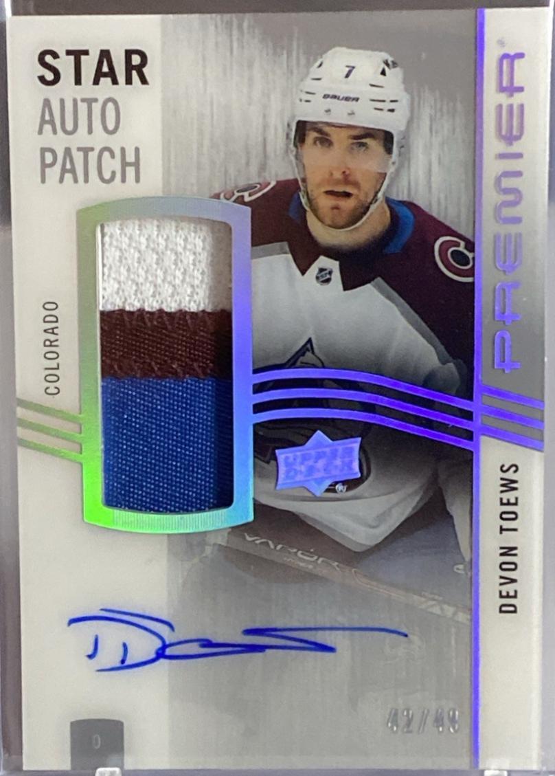 Devon Toews #AV-DT