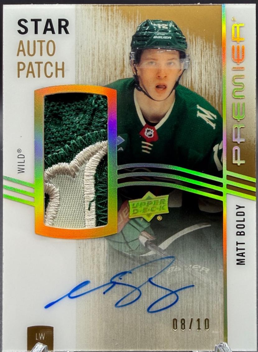 Matt Boldy [Gold] #AV-BO