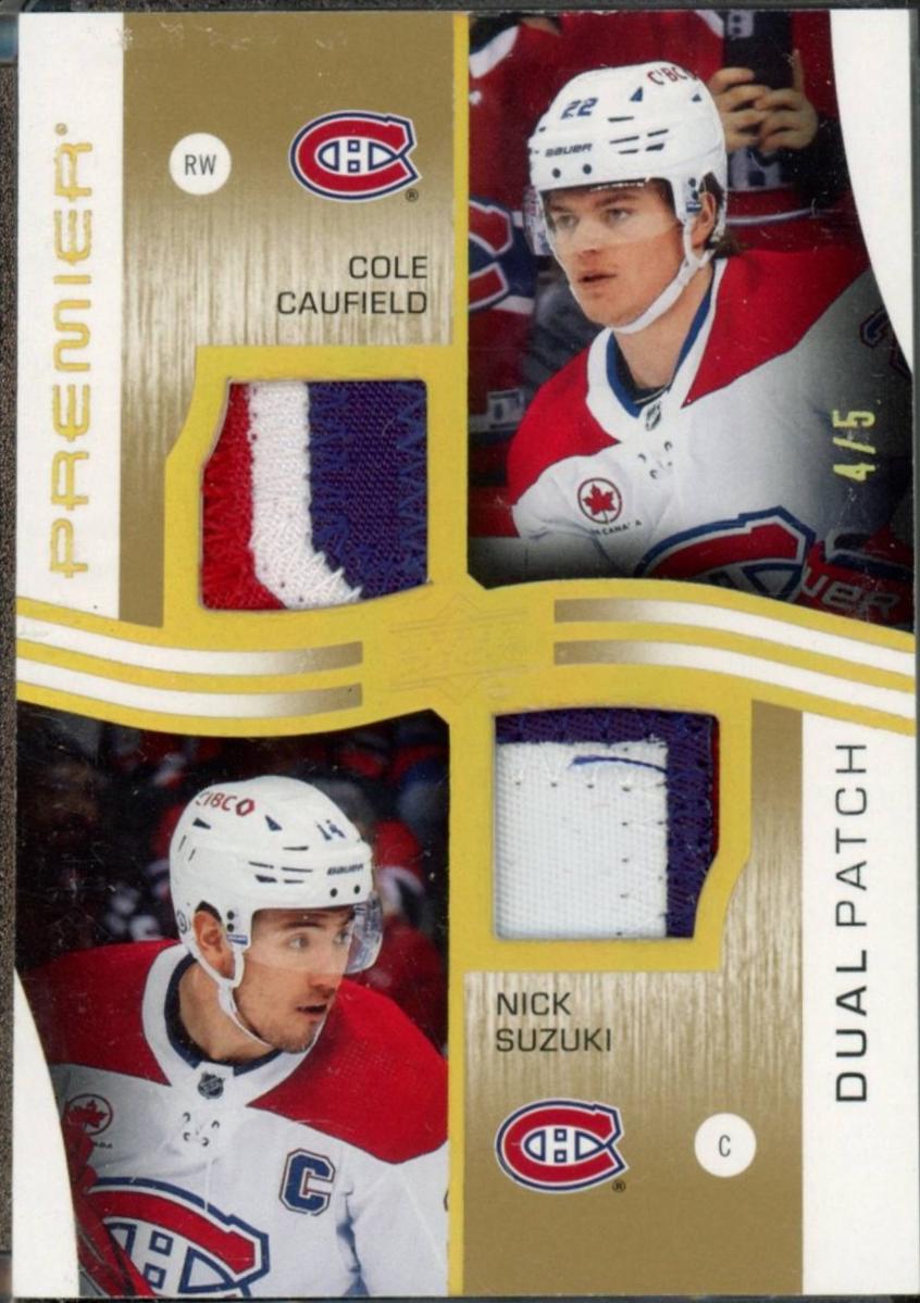Cole Caufield / Nick Suzuki #PD-CCNS