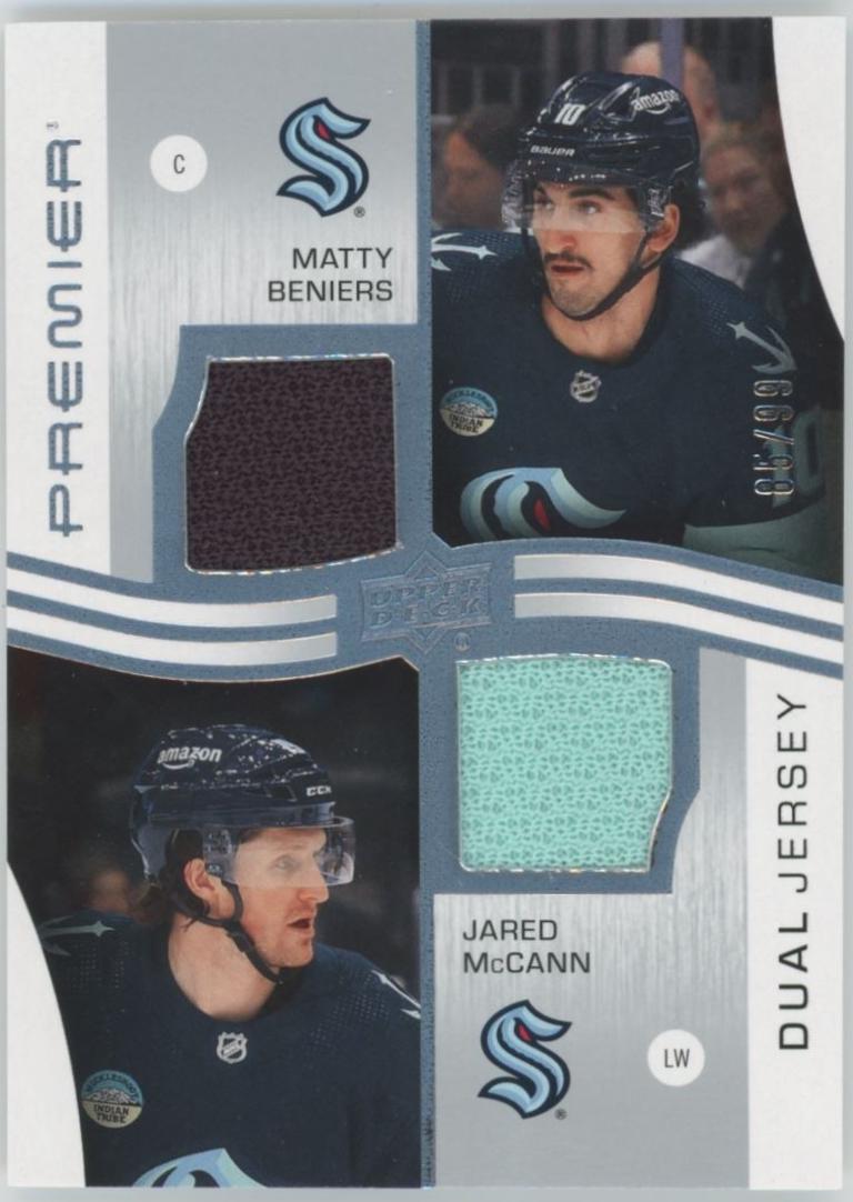 Matty Beniers / Jared McCann #PD-MBJM
